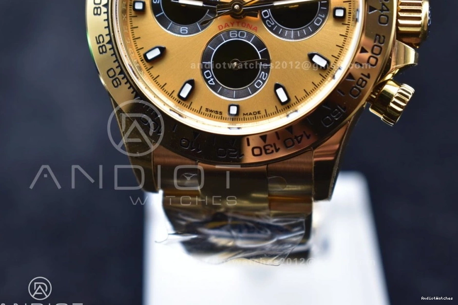 761 BTF YG 116508 Bracelet Black Daytona SA Best Dial on Edition 1:1 YG FreshLook 0723